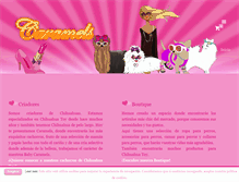 Tablet Screenshot of caramels.es
